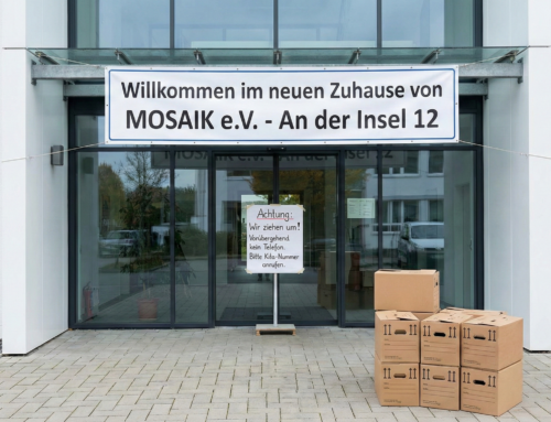 Wir sind umgezogen – MOSAIK e.V. hat eine neue Adresse